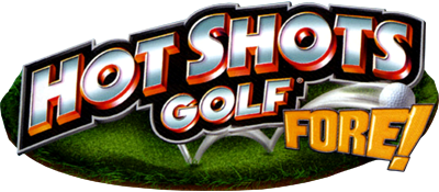 Hot Shots Golf Fore title screen for Playstation 2